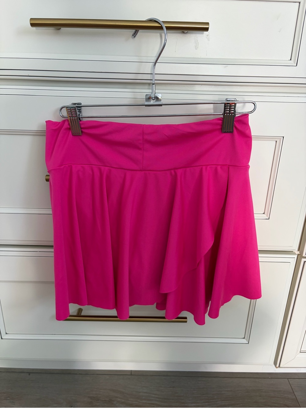 Women's Hot Pink Skater Skirt - Classic Flared Style
